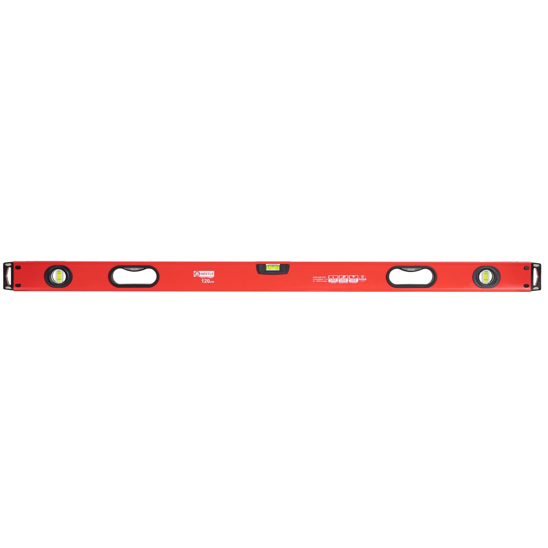 NESTLE Profi-Handwerkerwasserwaage Zeus, 120 cm NESTLE Profi-Handwerkerwasserwaage Zeus, 120 cm